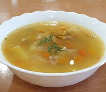 Суп Гороховый с курицей