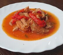 Свинина по-венгерски