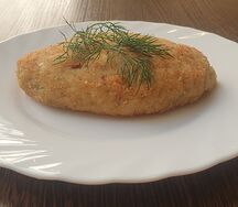 Зраза куриная с грибами