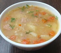 Суп Гороховый со свининой