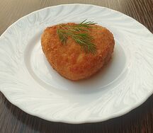 Кордон блю со шпинатом