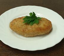 Котлета куриная, фаршированная потрохами