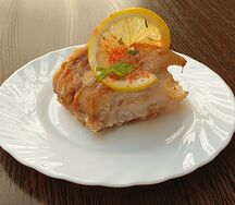Окунь жареный