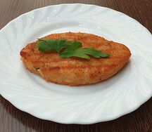 Котлета Купеческая из красной рыбы