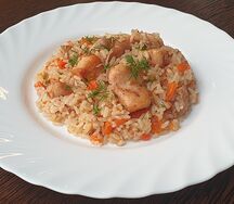 Плов с курицей