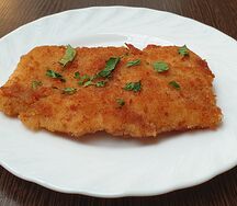 Филе дори, жаренное в сухарях