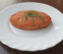 Котлета куриная с кабачком