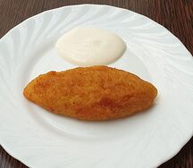 Зраза картофельная с овощами