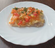 Рыба с овощами
