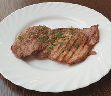 Свинина Пикантная жареная