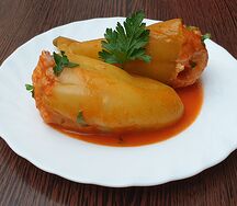 Перец, фаршированный мясом