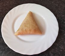 Блин постный с лимоном