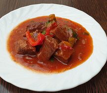 Паприкаш из говядины
