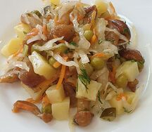 Салат Лукошко