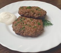 Оладьи печеночные со сметаной