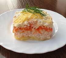 Салат Мимоза