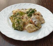 Кабачки в сметанном соусе
