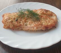 Куриная грудка в картофельной шубе