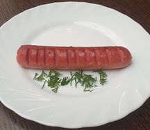 Сосиска жареная