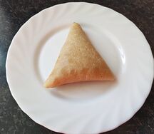 Блин постный с айвой