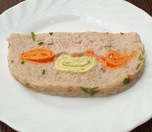 Рулет куриный паровой
