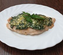 Куриное филе со сливочным сыром