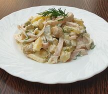 Салат Русалочка