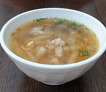 Суп Картофельный с фрикадельками