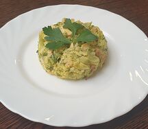 Салат из брокколи и курицы