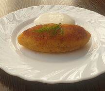 Зраза картофельная с грибами