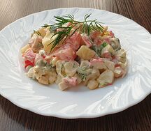 Салат Приморский
