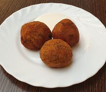 Фалафель с лесными грибами