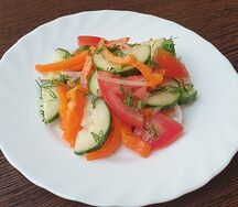 Салат из свежих овощей