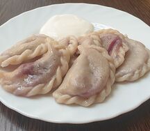 Вареники с вишней