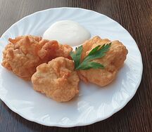 Капуста цветная, жаренная в кляре