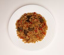 Плов с говядиной