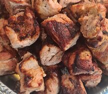 Шашлык из свиной шеи