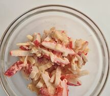 Салат Крабовый пикантный 