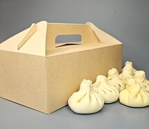 Хинкали с говядиной глубокой заморозки