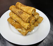 Блинчики с мясом