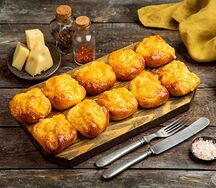 Пирожки с курицей и сыром