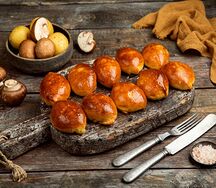 Пирожки с картофелем и грибами