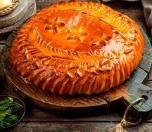 Пирог с курицей