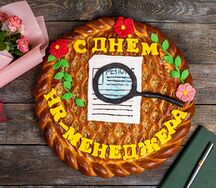 Пирог-открытка С Днем HR-Менеджера