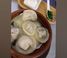 Пельмени из свинины и говядины