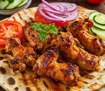 Шашлык из куриных крыльев