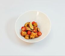 Тайский салат с баклажанами