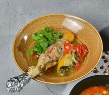 Хашлама из баранина с овощами