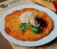 Шницель рубленый из куриного филе