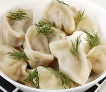 Пельмени с курицей